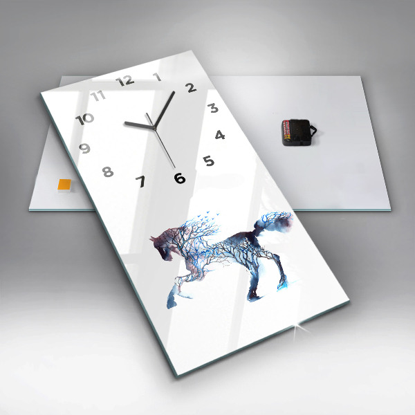 Orologio verticale Natura dell'animale