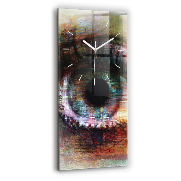 Orologio verticale Occhio dell'arte di strada