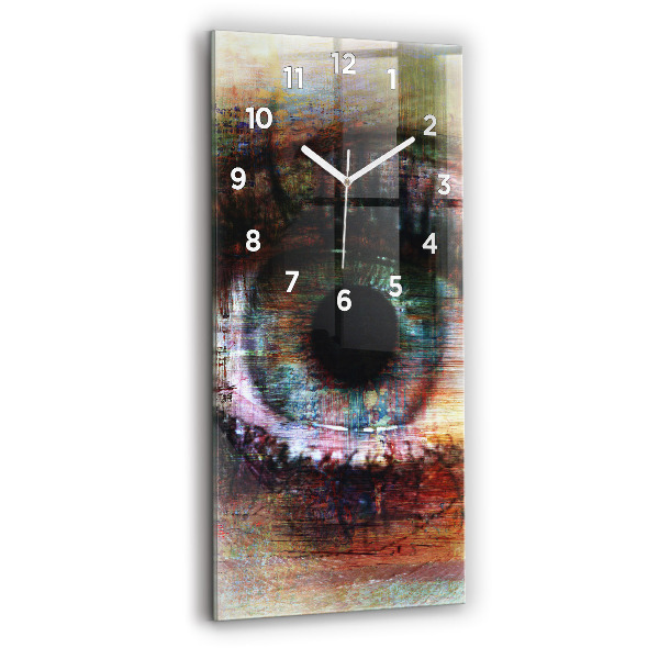 Orologio verticale Occhio dell'arte di strada