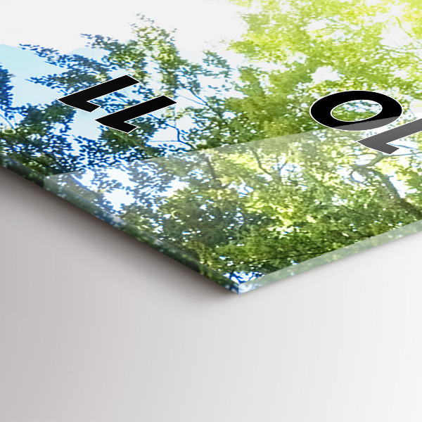 Orologio verticale Paesaggio della laguna