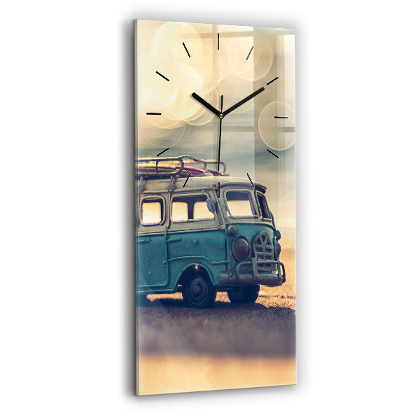 Orologio verticale Camper sulla spiaggia
