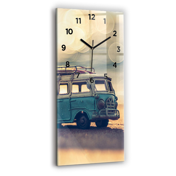 Orologio verticale Camper sulla spiaggia