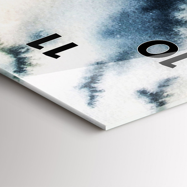 Orologio verticale Lago invernale Łódka