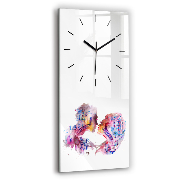 Orologio verticale Due corpi un'anima