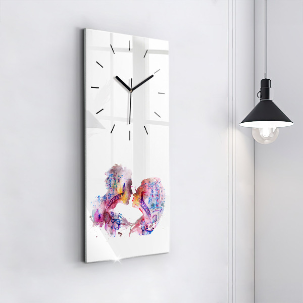 Orologio verticale Due corpi un'anima