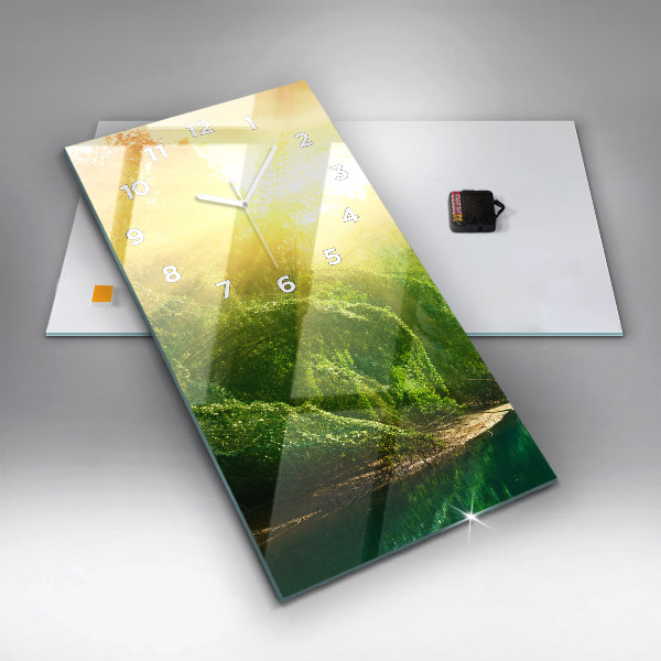 Orologio verticale Natura pacifica