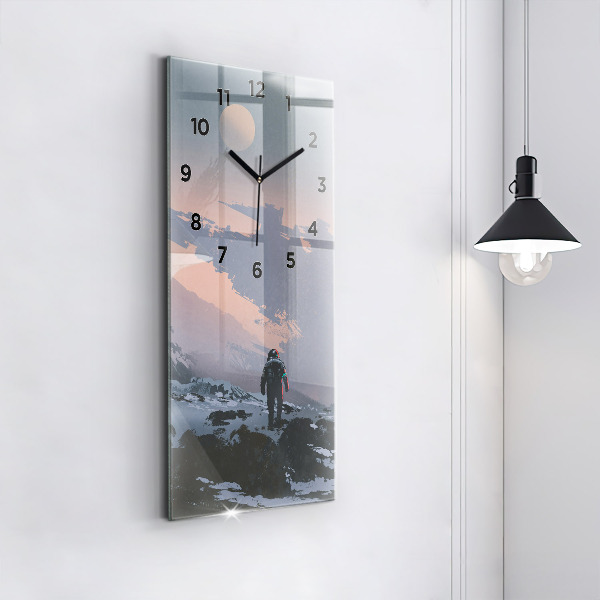 Orologio verticale Astronauti Via Lattea