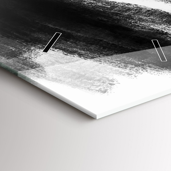 Orologio verticale Donna in bianco e nero