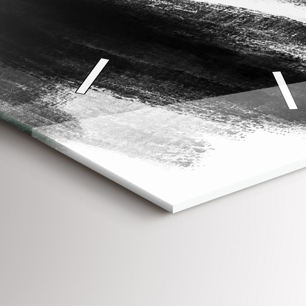 Orologio verticale Donna in bianco e nero