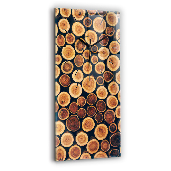 Orologio verticale Legna