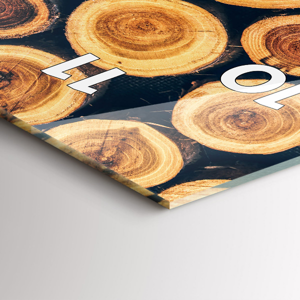 Orologio verticale Legna