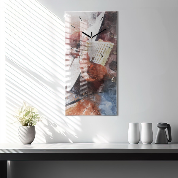Orologio verticale Visualizzazione della chitarra