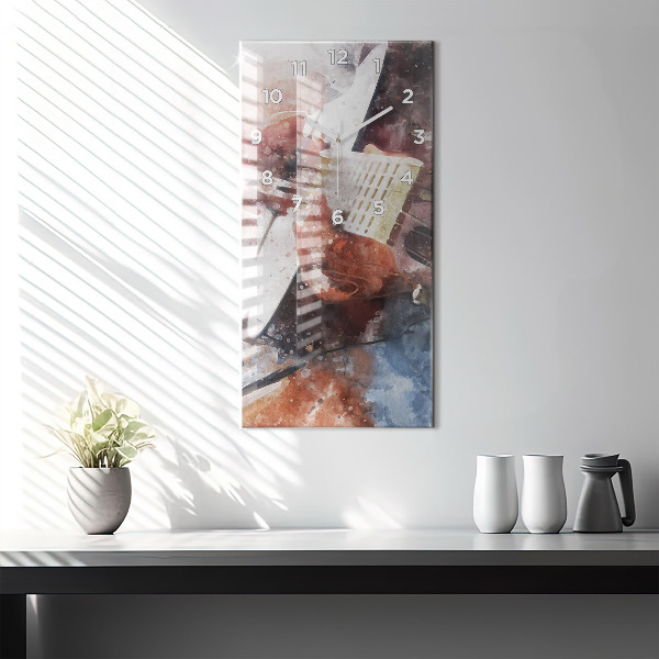 Orologio verticale Visualizzazione della chitarra