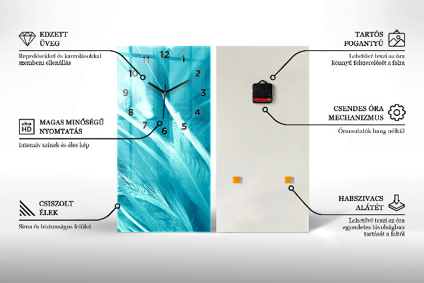 Orologio verticale Visualizzazione della chitarra