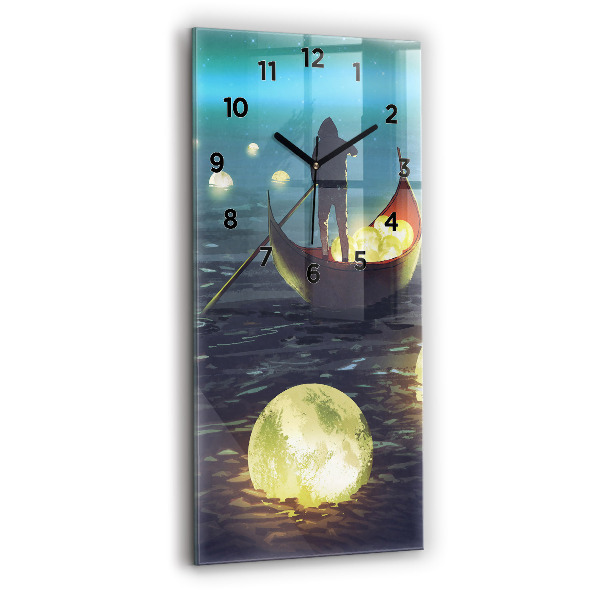 Orologio verticale Astrazione