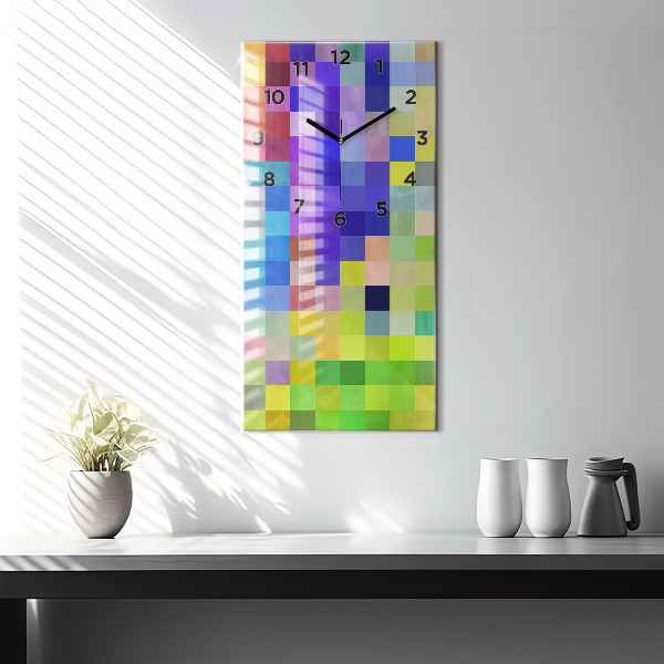 Orologio verticale Composizione dei quadrati