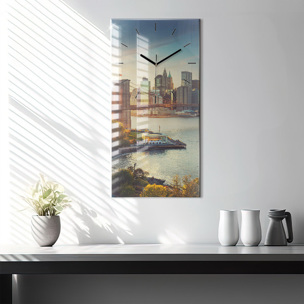 Orologio verticale New York Manhattan