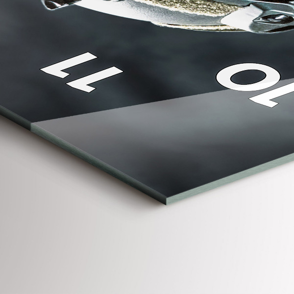 Orologio verticale Soldato con una pistola