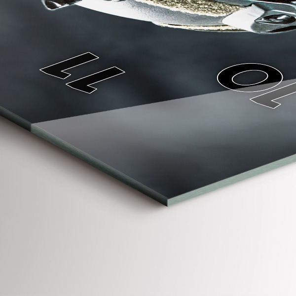 Orologio verticale Soldato con una pistola