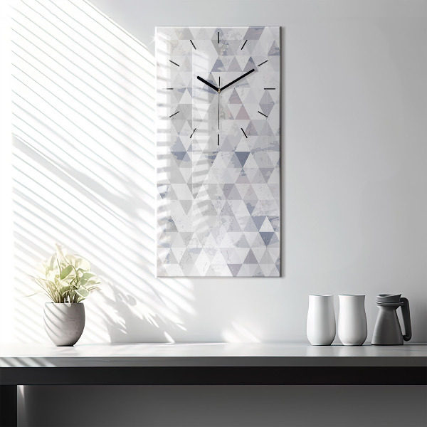 Orologio verticale Motivo geometrico