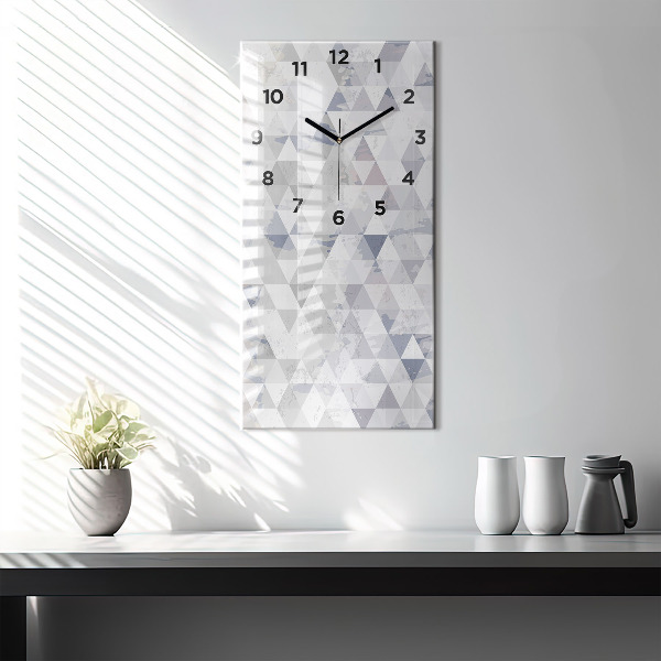 Orologio verticale Motivo geometrico