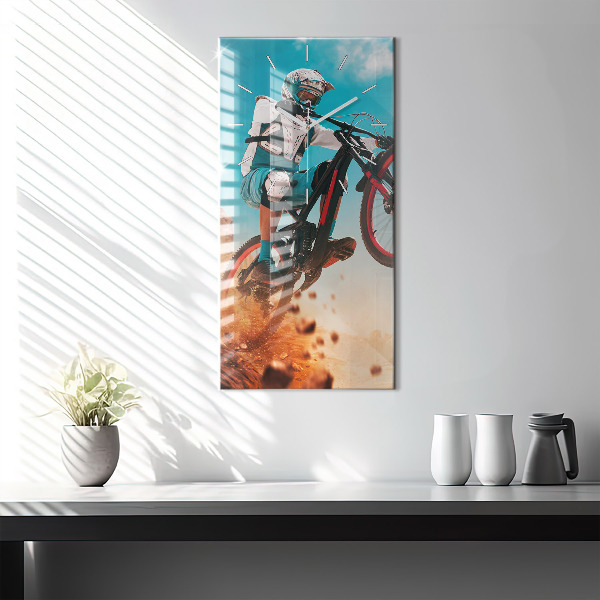 Orologio verticale Stuntman e adrenalina