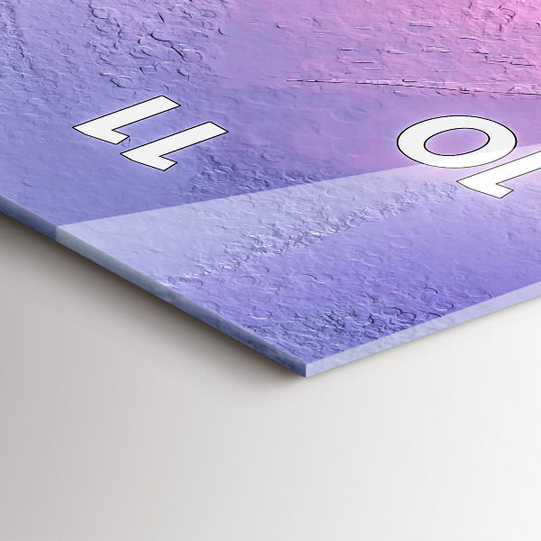 Orologio verticale Paesaggio marino