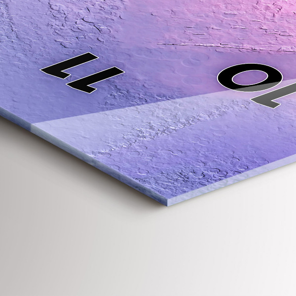 Orologio verticale Paesaggio marino