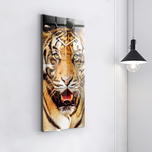 Orologio verticale Tigre - sguardo selvaggio