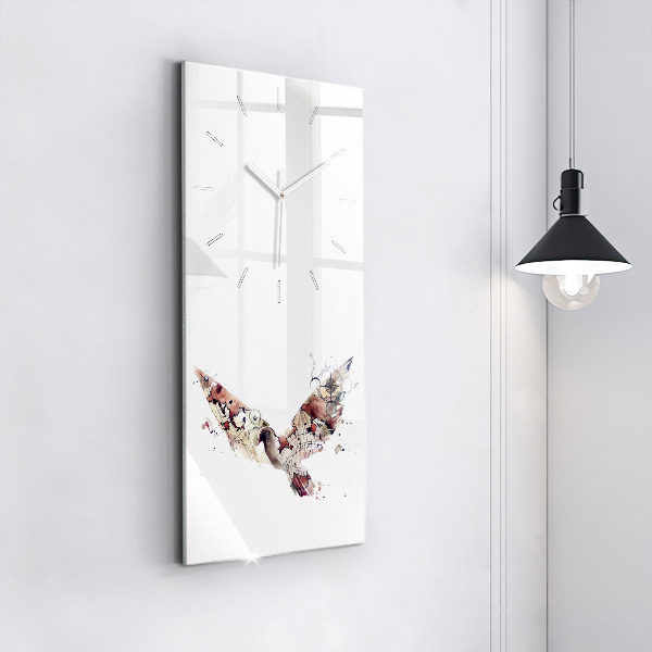 Orologio verticale Vista astratta