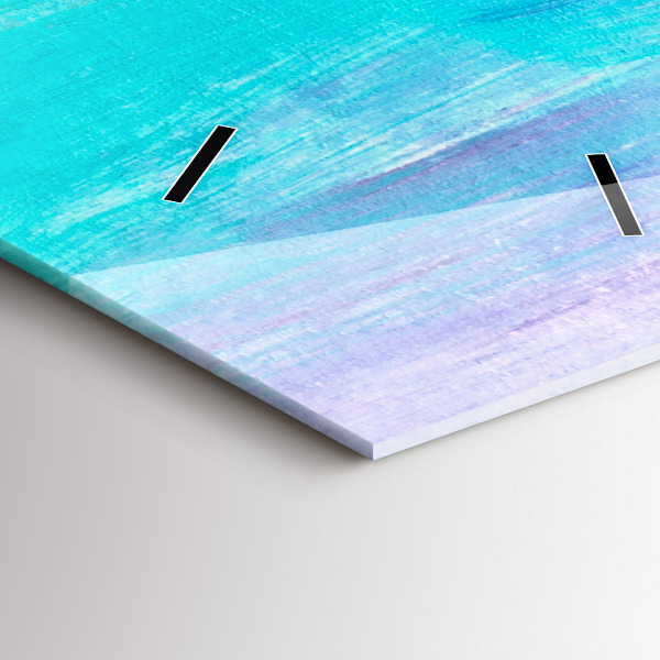 Orologio verticale Astrazione del grattacielo