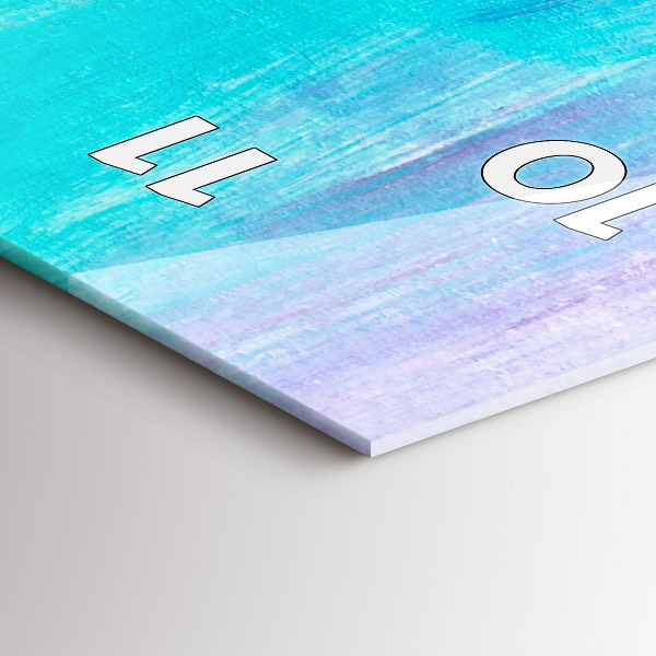 Orologio verticale Astrazione del grattacielo