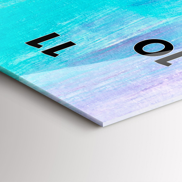 Orologio verticale Astrazione del grattacielo