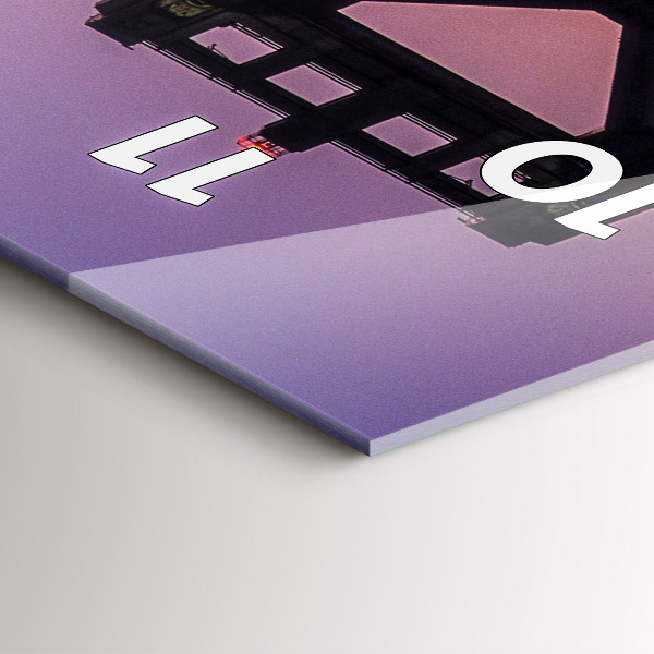 Orologio verticale tramonto negli Stati Uniti