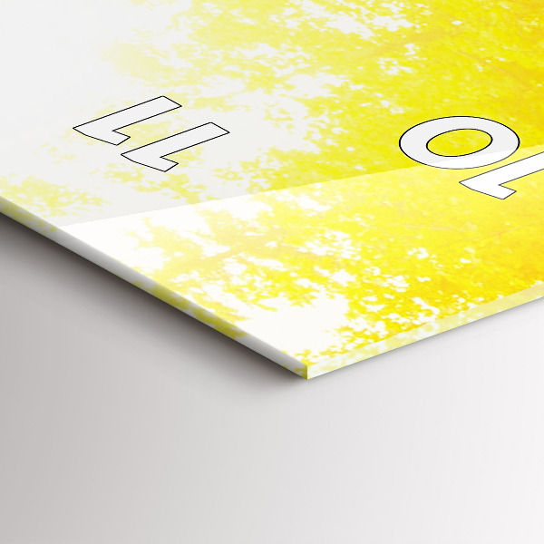 Orologio verticale Vista della cascata