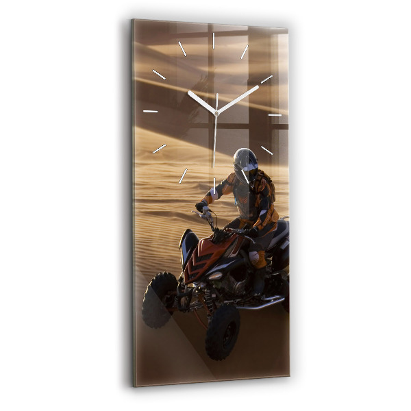 Orologio verticale Quad nel deserto