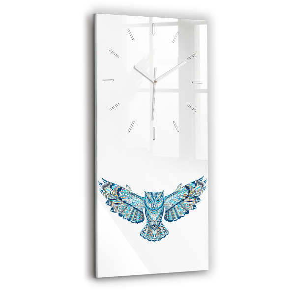 Orologio verticale Gufo in volo
