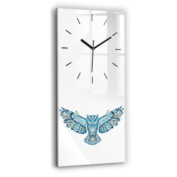 Orologio verticale Gufo in volo