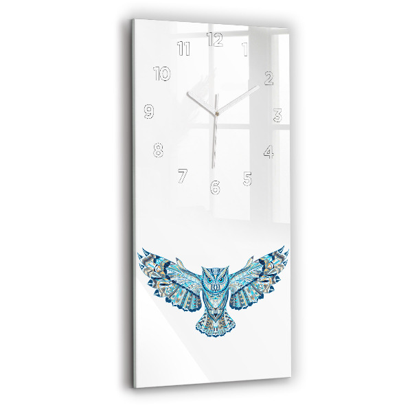 Orologio verticale Gufo in volo