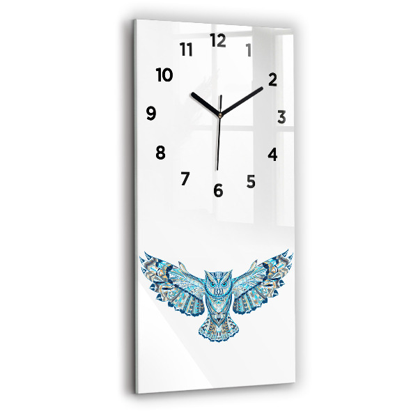Orologio verticale Gufo in volo
