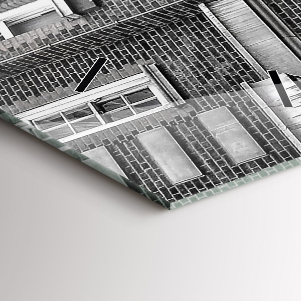 Orologio verticale Autobus rosso a due piani