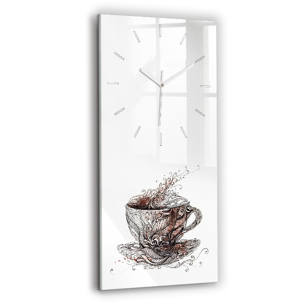 Orologio verticale Tazza di caffè