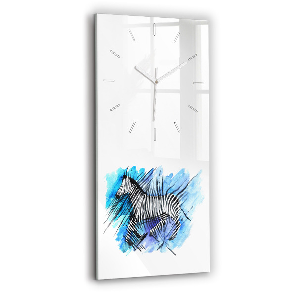 Orologio verticale Asimmetria della zebra dipinta