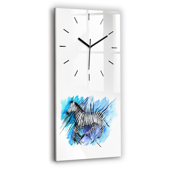Orologio verticale Asimmetria della zebra dipinta