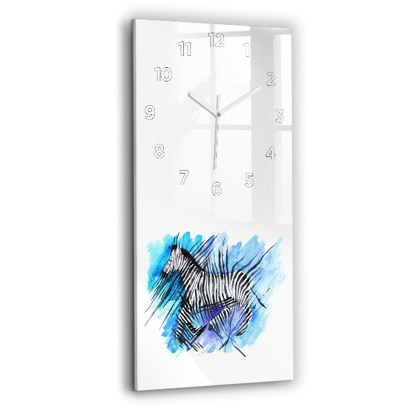 Orologio verticale Asimmetria della zebra dipinta