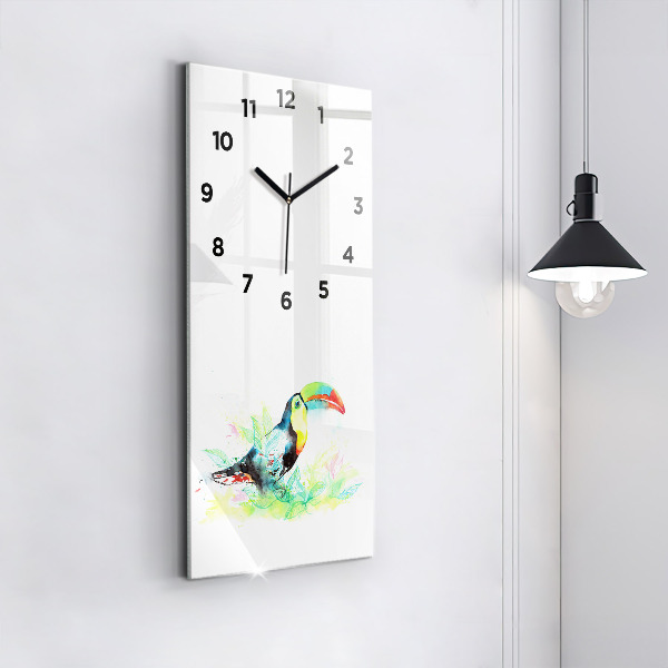 Orologio verticale Tucano nell'erba