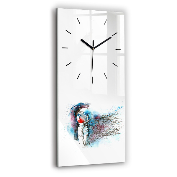 Orologio verticale Astrazione astronauta