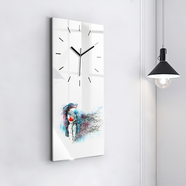 Orologio verticale Astrazione astronauta