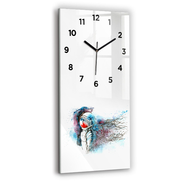 Orologio verticale Astrazione astronauta