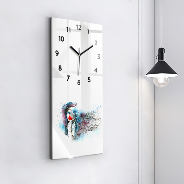 Orologio verticale Astrazione astronauta